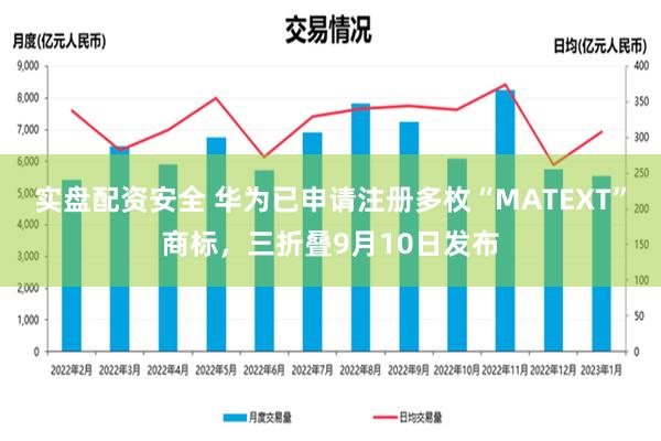 实盘配资安全 华为已申请注册多枚“MATEXT”商标，三折叠9月10日发布