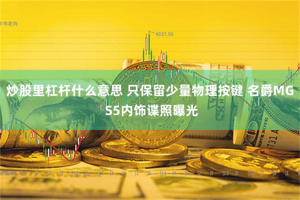 炒股里杠杆什么意思 只保留少量物理按键 名爵MG S5内饰谍照曝光